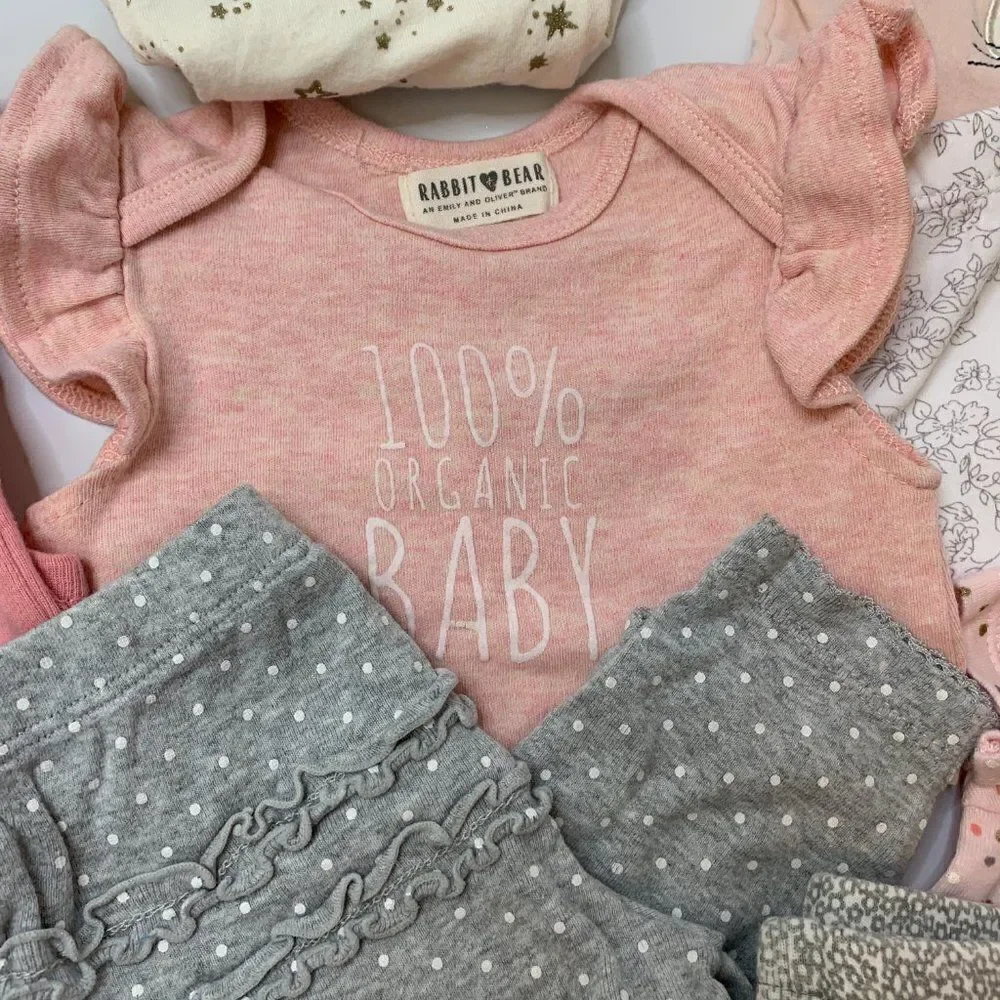 Girl 11 Piece 3 Month Bundle